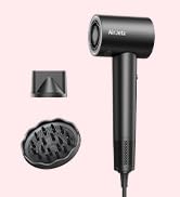 Black hair dryer