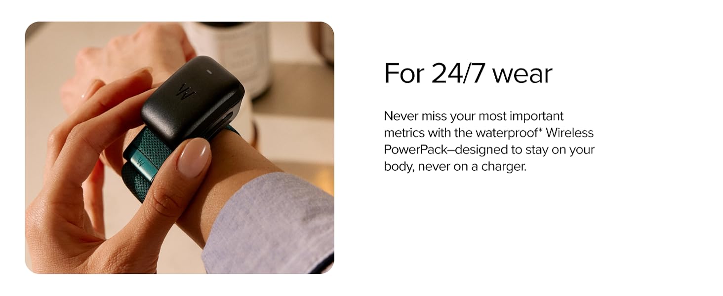 Whoop Wireless PowerPack 5.0 for 24/7 Wear