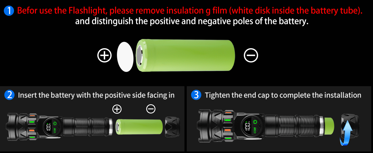 magnetic flashlight rechargeable brightness flashlight in the world ultra bright flashlight