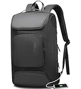 BANGE Laptop Backpack,Business Travelling Backpack with USB Charger Port,Weekender Carry-On Backpack