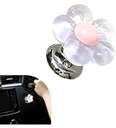 YAWUROU Resin Flower Engine Ignition Button Cover, Push Engine Button Protection Cover, Women Cut...