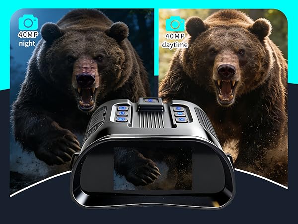 Night Vision Goggles for Adults, 4K Night Vision Binoculars