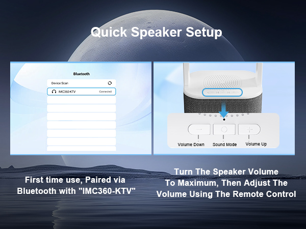 home theater projector with sound