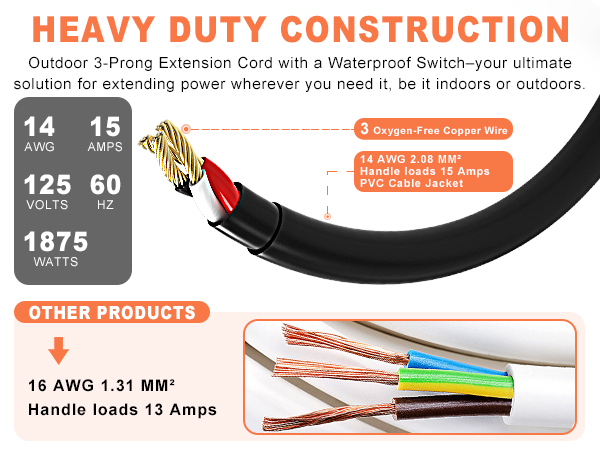 2ft with Inline Switch