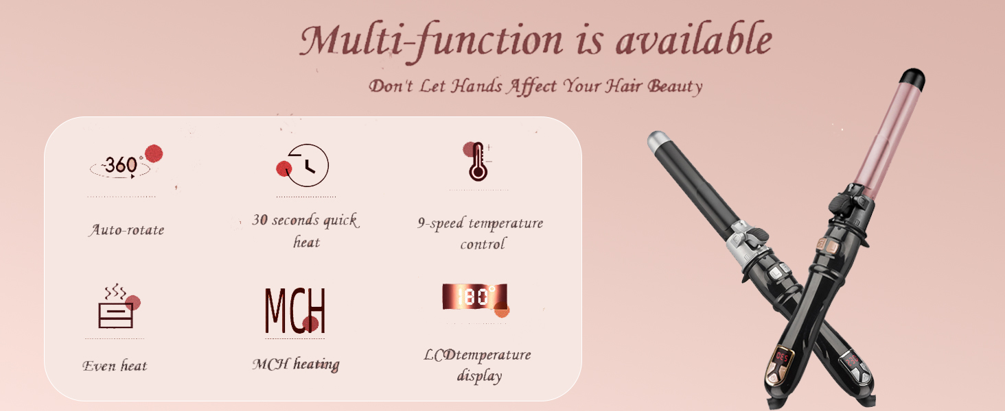 Automatic curling iron