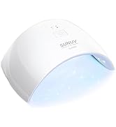 SUNUV UV LED Nail Lamp, Gel UV Light Nail Dryer for Gel Nail Polish Curing Lamp with Sensor 2 Tim...