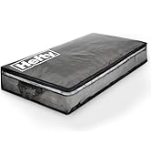Hefty Underbed Flexible Tote with Breathable Mesh, Double Zipper, 2 Handles – Ideal for Moving or...