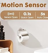 Motion Sensor Trash Can with Lid
