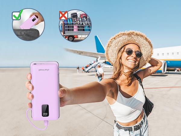 power bank with cords