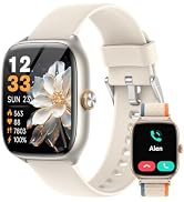Quican Smart Watch for Women(Answer/Call), AMOLED Fitness Watch for Women | Smart Watches for And...