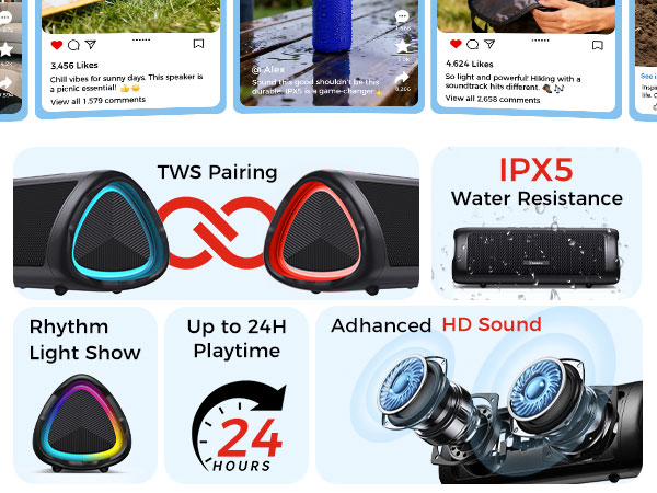 bluetooth speakers