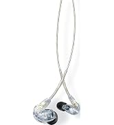 Shure SE215 PRO Wired Earbuds, Professional Sound Isolating Earphones with Clear Sound, Deep Bass...