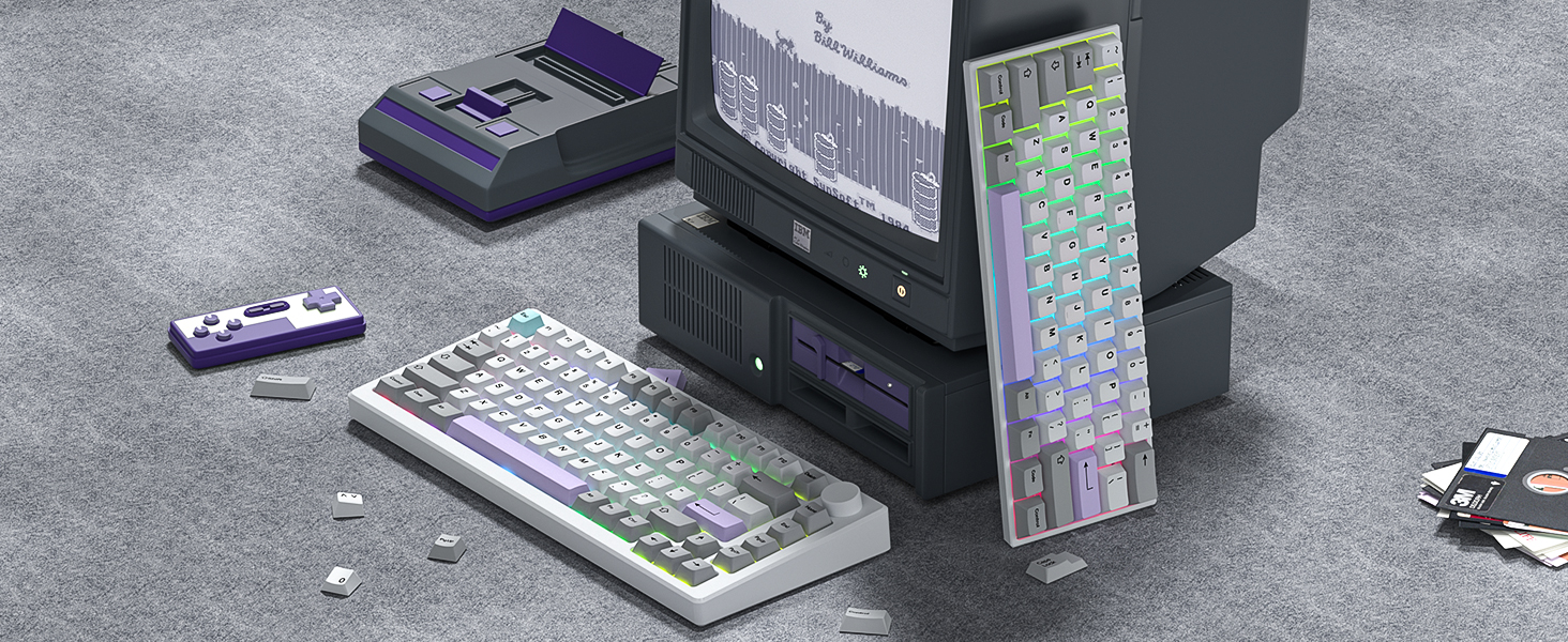 black keycaps