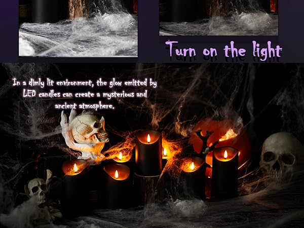 Halloween Flameless LED Candles
