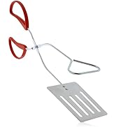 Long Barbeque Grill Tongs Spatula - Utensil Set Portable Grill Tongs for Cooking Gripper Kitchen ...