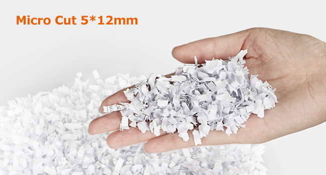 Bonsaii 6 Sheet High Security Micro Cut Paper Shredder