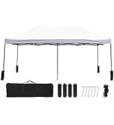 Pop Up Canopy 10x20 pop up Canopy Tent Folding Protable Ez up Canopy Party Tent Sun Shade Wedding...