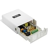 Outdoor Waterproof 5A 4 Channel 12V Power Supply Adapter - Adjustable to 13.8V & 15V to Prevent V...