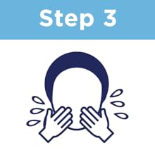 Step 3: Rinse thoroughly and pat dry