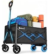 Gonex Electric Wagon Cart with Smart Handlebar 360lbs Heavy Duty Motorized Utility Wagon for Camp...