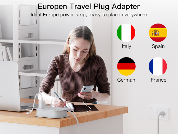 european travel power strip
