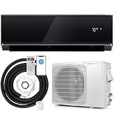 ARLIME 12000 BTU Wifi Enabled Mini Split Air Conditioner &amp; Heater, 22 SEER2 208-230V Inverter AC ...