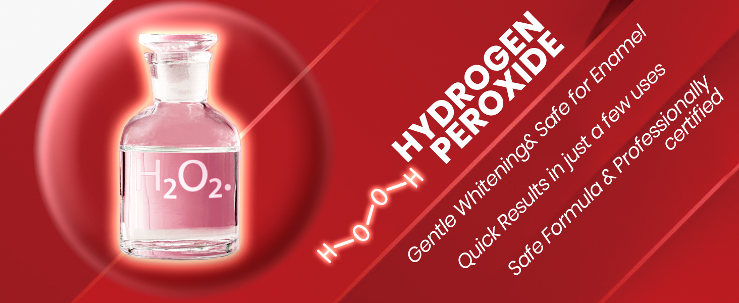 Red-tinted product advertisement panels with neon-style text elements and graphical indicators, showing technical or statistical information.