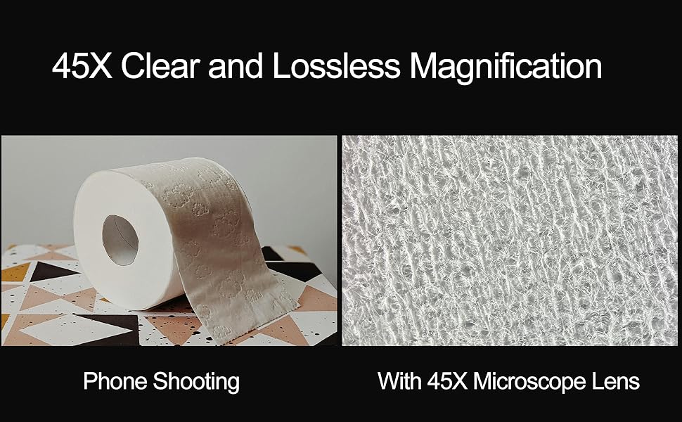 45X magnification