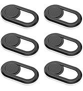 CloudValley Webcam Cover 6-Pack, 2020 Updated Laptop Camera Cover Slide, Horizontal Slide, Webcam...