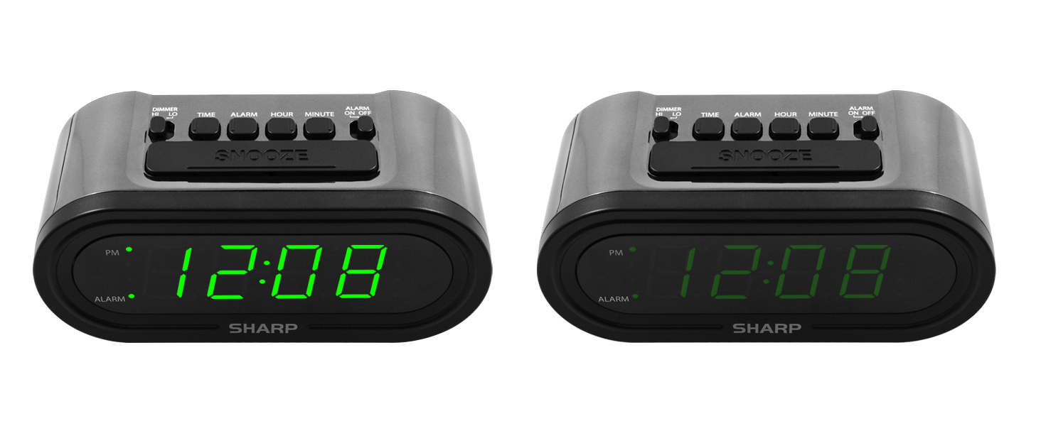 Adjust the display brightness to your liking with the high or low dimmer control