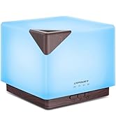 URPOWER 700ML Aromatherapy Essential Oil Diffuser, 700ml Large Ultrasonic Scent Diffusers Humidif...