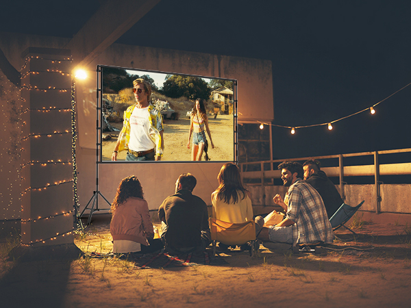 Projector Screen and Stand