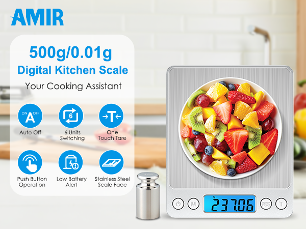 AMIR Digital Kitchen Scale
