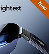 TOZO VIZO Z1 Pro AR Glasses with 160" OLED Display, 120Hz, Full HD 2D &amp; 3D, 6000 nits Brightness,...
