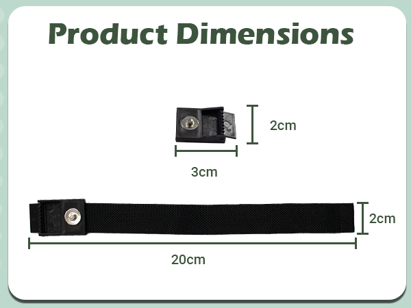 Product dimensions: length 20cm(8in), width 2cm(0.8in)