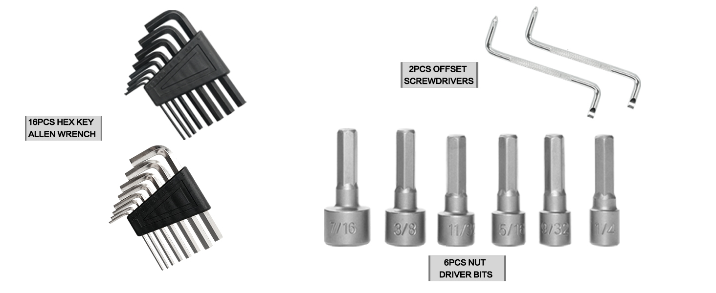 118PCS Magnetic Screwdriver Set
