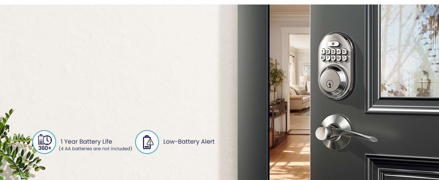 keyless entry door lock