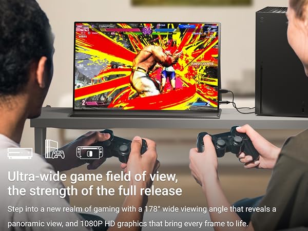 portable gaming monitor