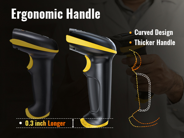 ergonomic barcode scanner