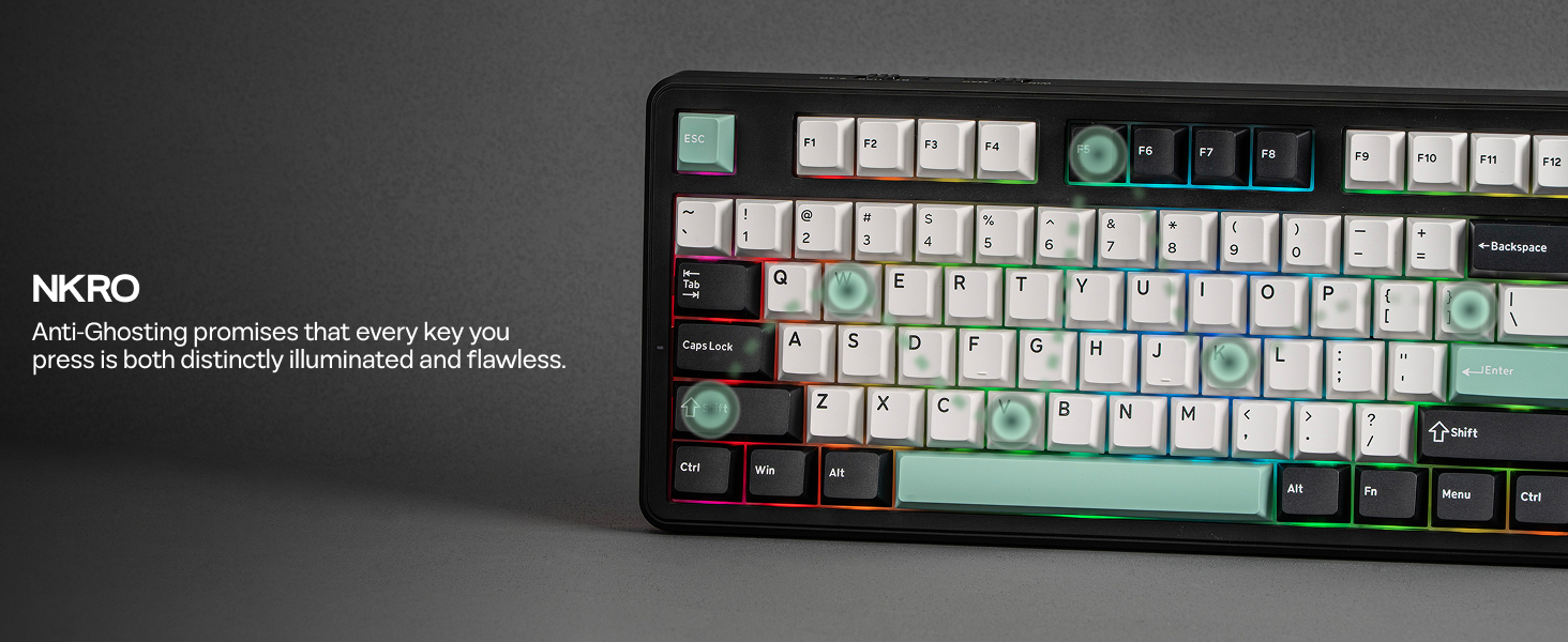 AK870 V2 Black Green