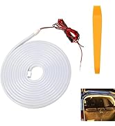 YAWUROU Car Trunk LED Strip Light, Silicone Waterproof Flexible Trunk Cargo Ambient Lamp, 13.12 F...