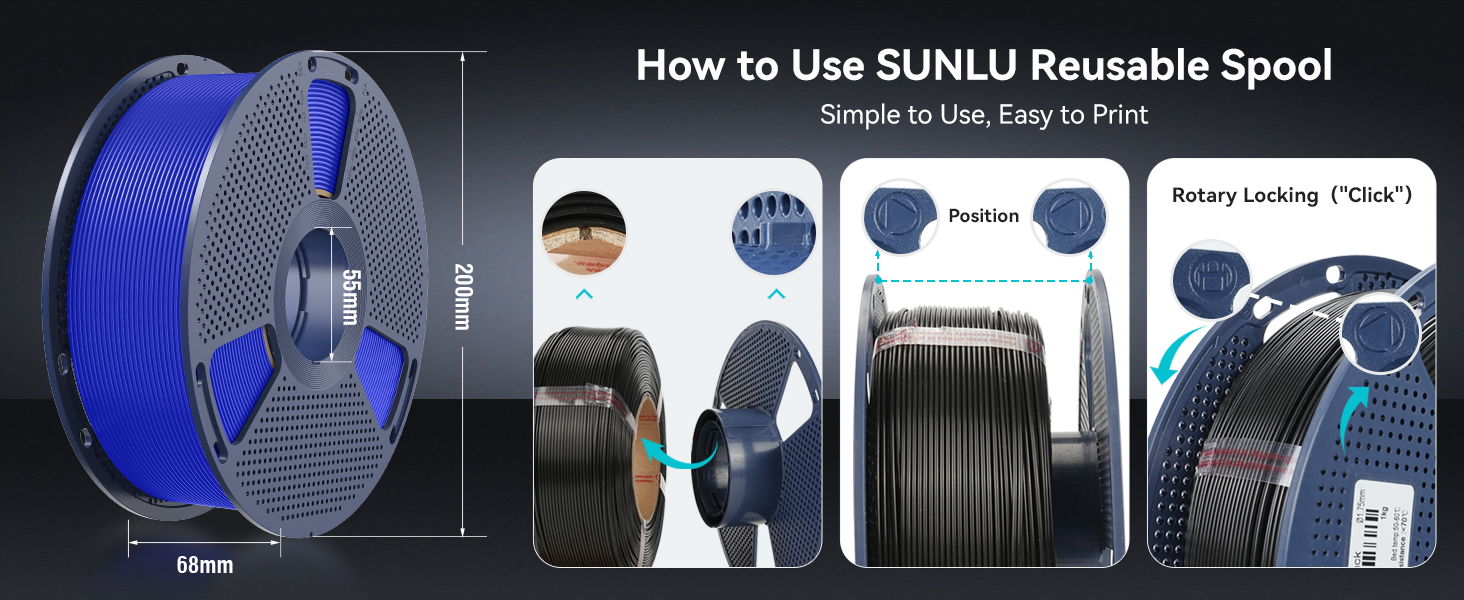 SUNLU 3D Printer Filament 3D Printing Filament 3D Printer Resin 3D Resin PETG Filament