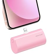 charmast Small Portable Charger for iPhone, Ultra-Compact 20W PD Fast Charging Power Bank 5000mAh...