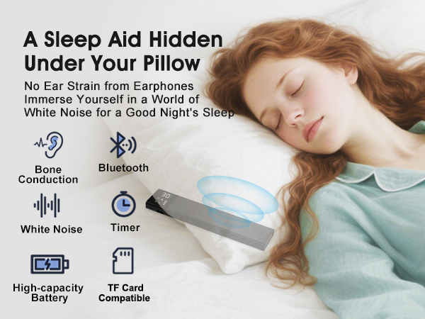 Under Pillow Bone Conduction Speaker