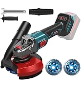 5 Inch Concrete Surface Grinder for Makita 18V Battery (No Battery), Brushless Concrete Surface P...