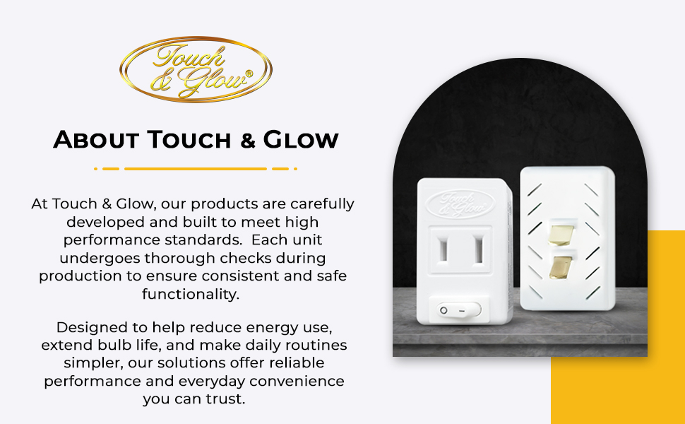About Touch &amp; Glow 