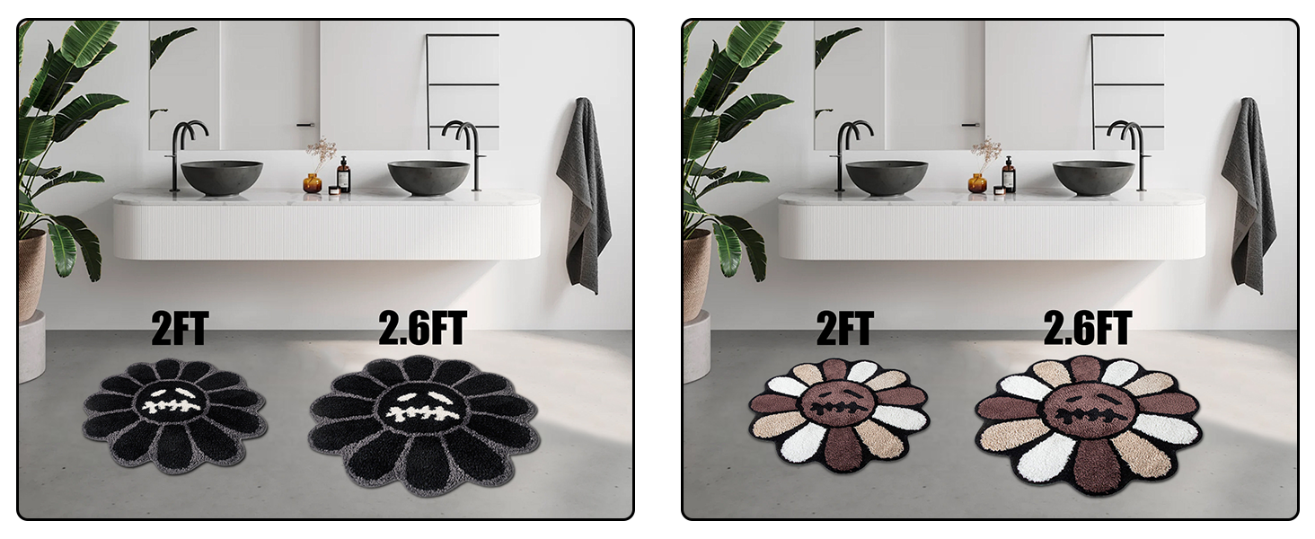 Cool Bathroom Rugs