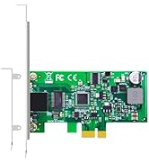 GLOTRENDS ST7474 PoE+ Network Card, 10/100/1000Mbps Gigabit Ethernet RJ45 LAN Port, PCIE 1.1 X1 I...