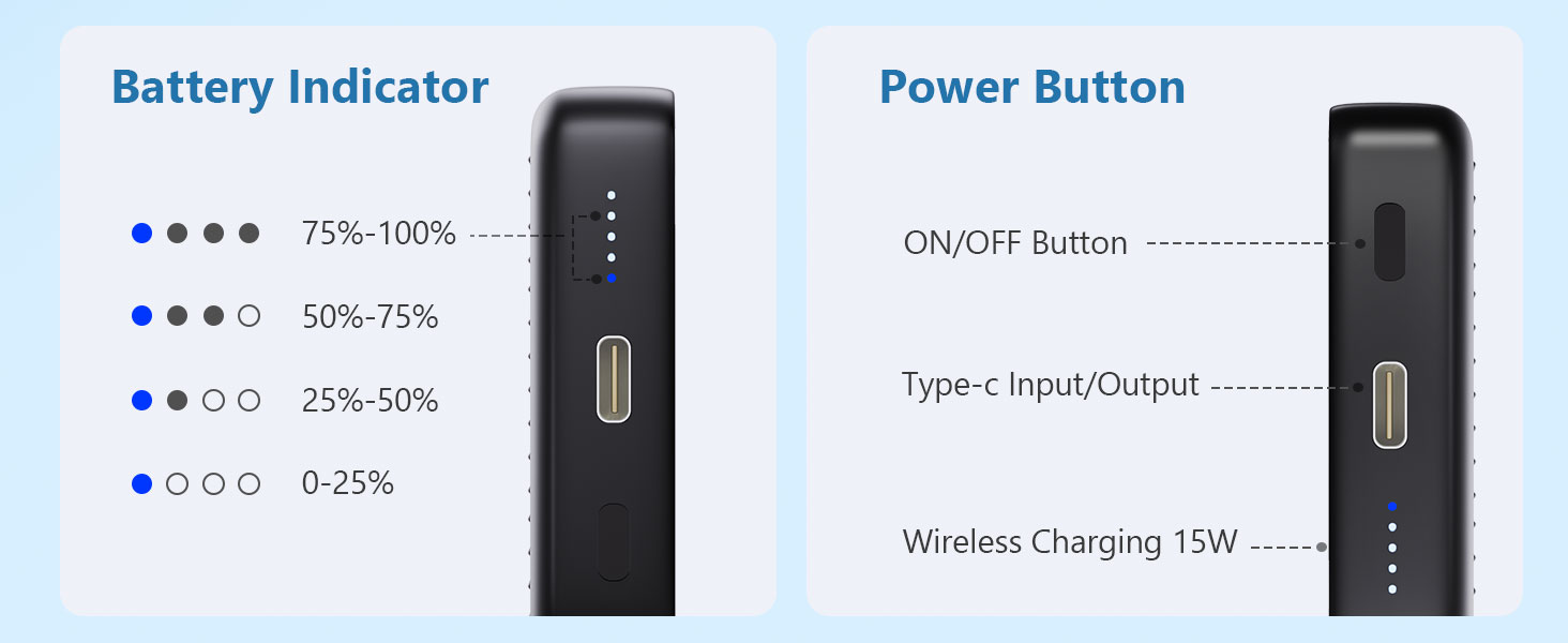 iphone battery charger portable