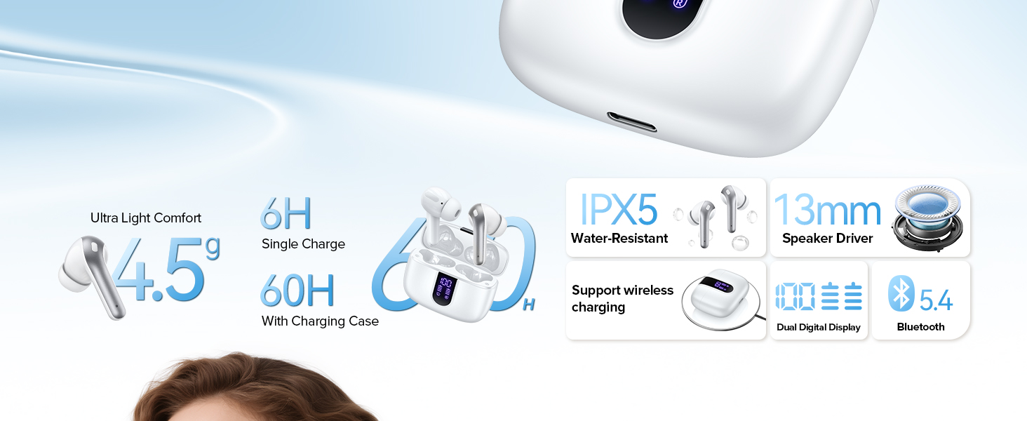 wireless earbuds